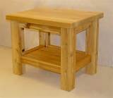 Images of Pine Wood End Tables