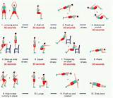 Exercise Routine No Weights Pictures