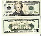 Photos of 2001 20 Dollar Bill Misprint