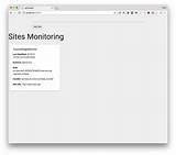 Website Monitoring Service Photos