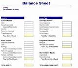 Balance Sheet Of It Company Pictures