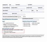 Employee Payroll Advance Form Images
