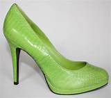 Lime Green Heels Photos