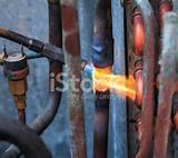 Copper Pipes Welding