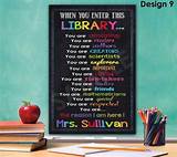 Images of Free Library Posters For Schools