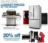 Appliances At Sears Images