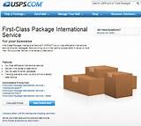 Usps First Class Package Services Photos