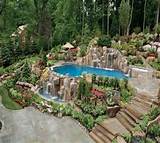 Home Pool Landscaping Ideas Images