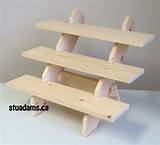 Portable Wood Display Shelves Images