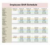 Google Docs Employee Schedule Template Pictures