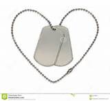 Photos of Military Dog Tags