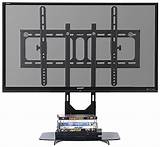 55 Tv Wall Mount With Shelf Images