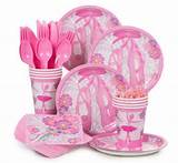 Pictures of Ballerina Birthday Party Plates