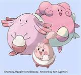 Pictures of Chansey Evolve