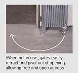 Portable Folding Security Gates Pictures