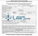 Firearm License Application California