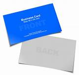 Images of Standard Business Card Thickness