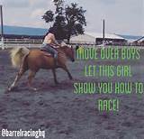 Pictures of Quotes About Barrel Racing