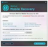 Pictures of Minitool Mobile Recovery For Android