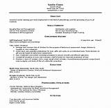 Master Degree Resume Sample Pictures