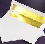 Pictures of Gold Foil Envelopes