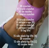 Pictures of Victoria Secret Ab Workouts