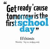 First Day Of School Quotes Photos