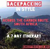 Garden Route Itinerary South Africa Photos