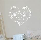 Sewing Wall Stickers Images
