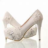 Cheap Lace Wedding Shoes Pictures