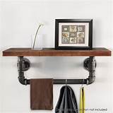 Pictures of Rustic Industrial Wall Shelves