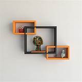 Pictures of Intersecting Wall Shelf