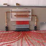 Images of Manifolds For Radiant Floor Heating