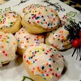 Italian Cookies With Icing And Sprinkles Photos