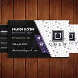 Uber Referral Business Cards