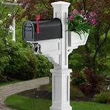 White Mailbox With Flower Box Pictures