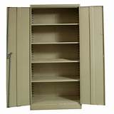 Metal Storage Cabinet With Shelves Pictures