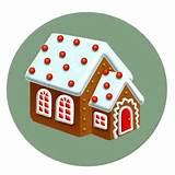 Gingerbread House Icon Pictures