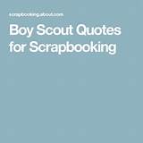 Photos of Boy Scout Quotes