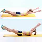 Images of Core Floor Exercises