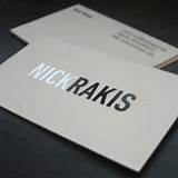 Images of Foil Finish Business Cards