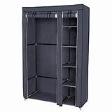Pictures of Portable Wardrobe Closet With Shelves