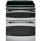 Slide In Double Oven Electric Range Pictures