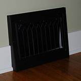 Photos of Baseboard Heat Register Covers