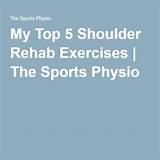 Photos of Occupational Therapy Shoulder Exercises