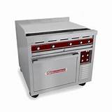 Images of Commercial Electric Range With Convection Oven
