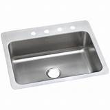 Elkay Single Bowl Stainless Sink Pictures