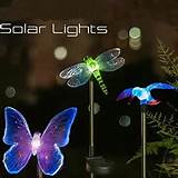 Pictures of Solar Lights That Change Color