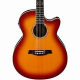Ibanez Thin Body Acoustic Electric Guitar Photos