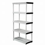 Gray Shelving Unit Pictures